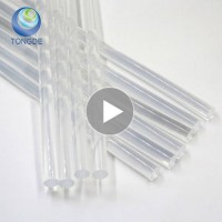 Hot Sale 7mm/11mm Industry Usage Transparent Silicone Hot Melt Glue Stick